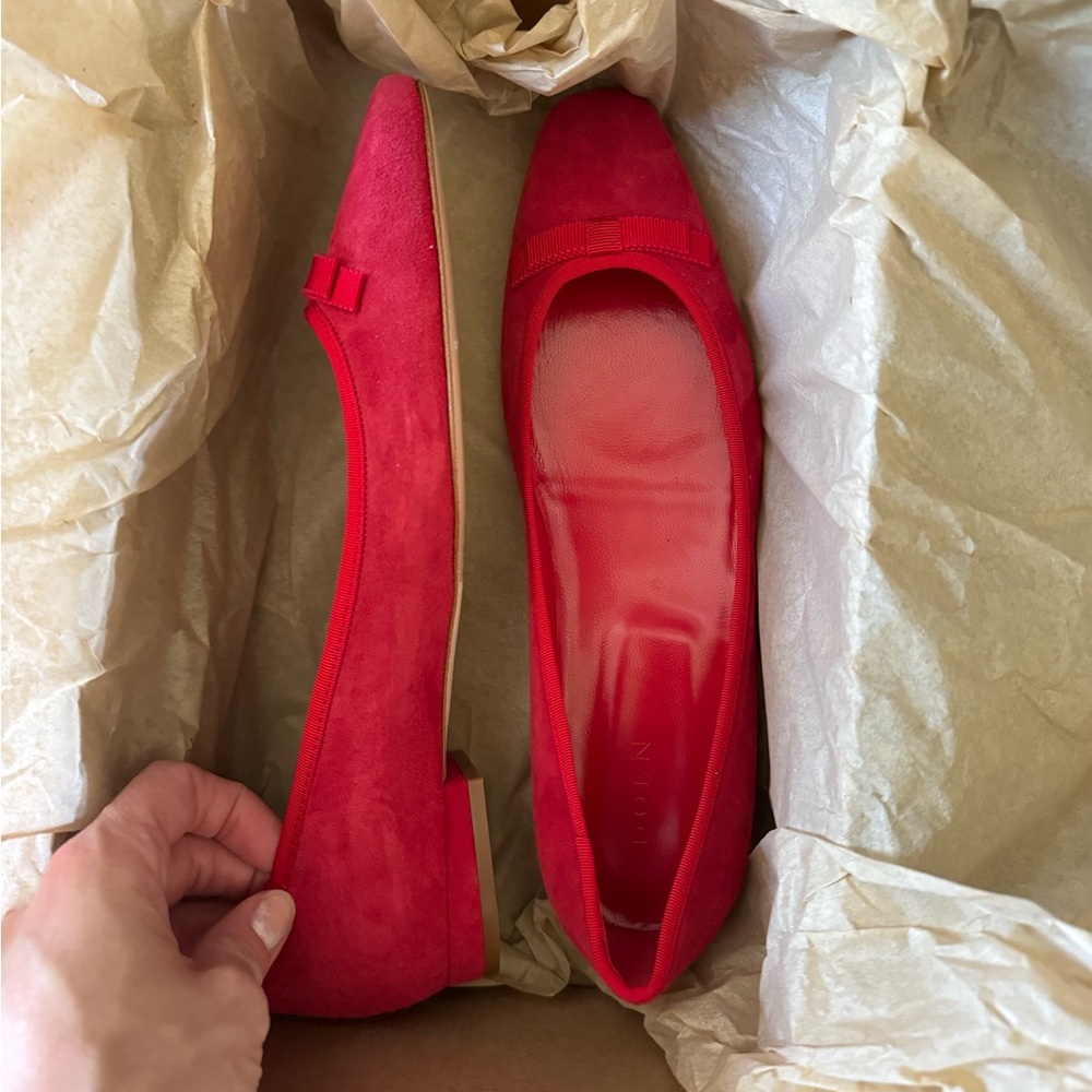 DOEN Odette Ballet Flat NWT in box